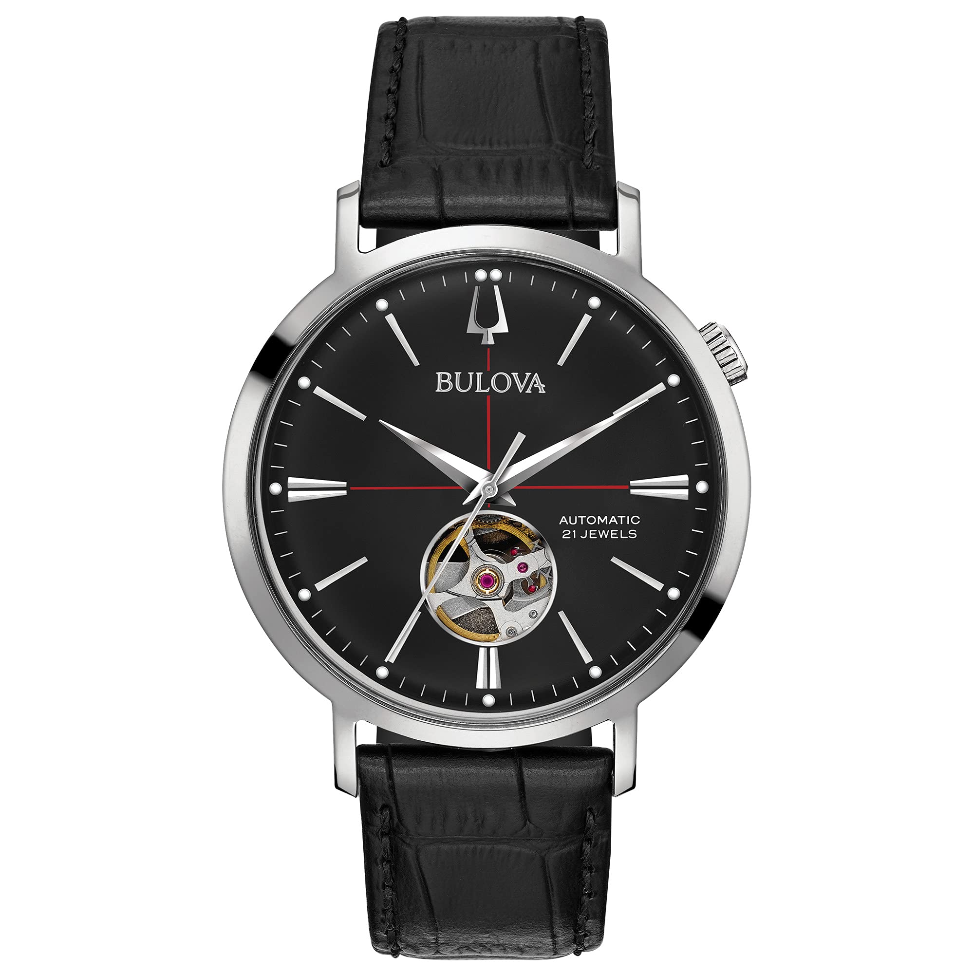 Reloj Bulova Classic Aerojet Automático De 3 Manecillas De 41 Mm Para Hombre - Venta Internacional.