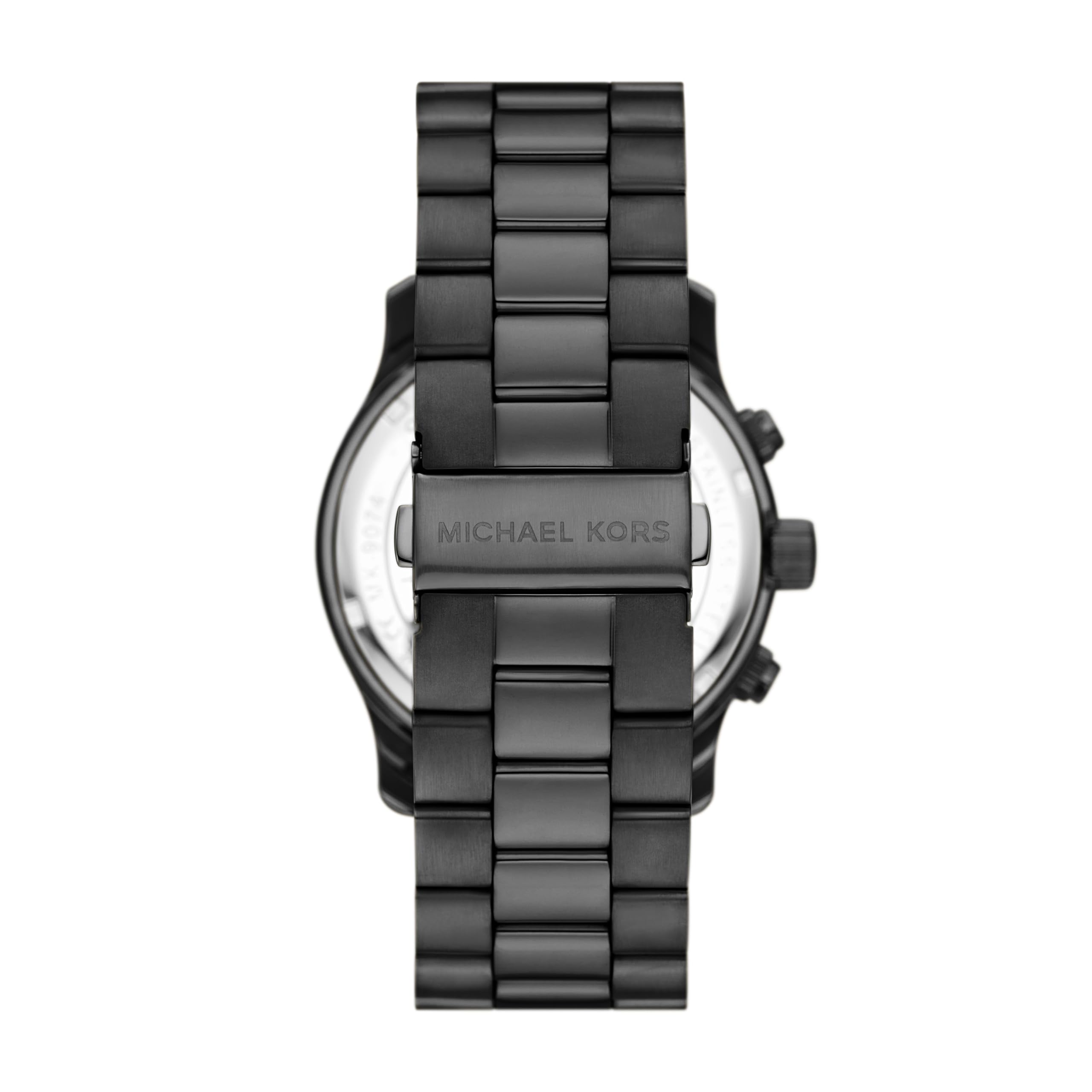 Foto 4 pulgar | Reloj Michael Kors Runway Para Hombre En Acero Inoxidable Negro - Venta Internacional.