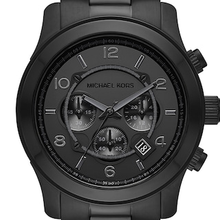 Foto 4 | Reloj Michael Kors Runway Para Hombre En Acero Inoxidable Negro - Venta Internacional.