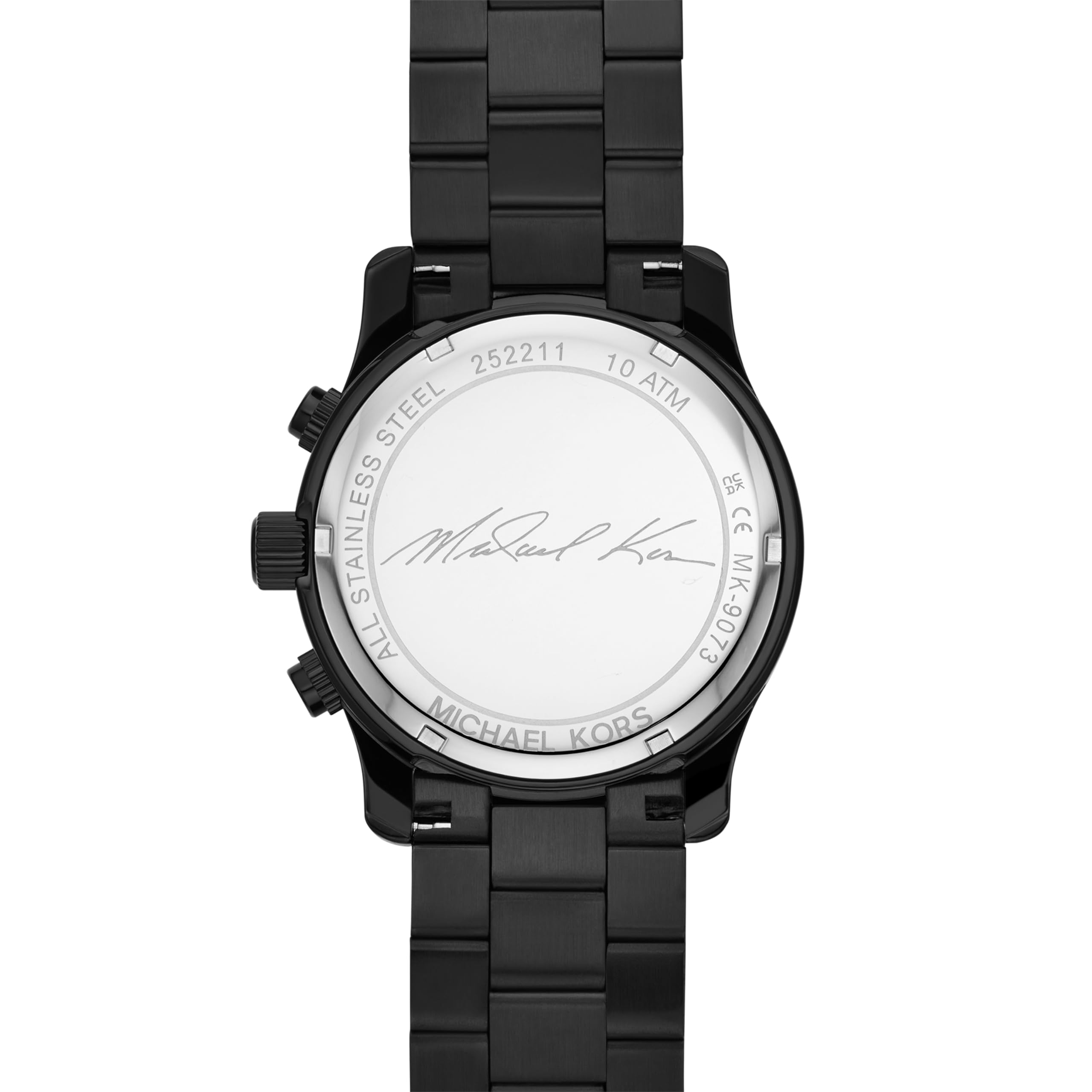 Foto 6 pulgar | Reloj Michael Kors Runway Para Hombre En Acero Inoxidable Negro - Venta Internacional.