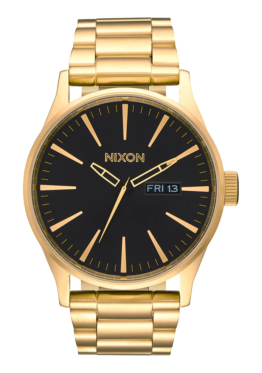 Foto 2 pulgar | Reloj Nixon Sentry Ss A356510-00 Para Hombre Dorado/negro De 42 Mm - Venta Internacional.