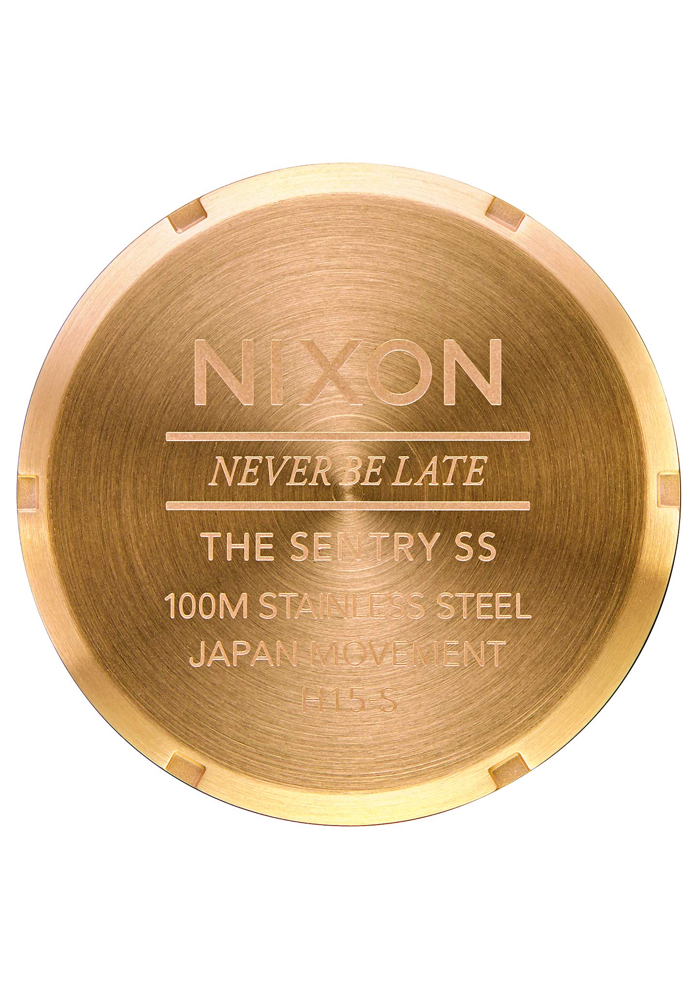 Foto 3 | Reloj Nixon Sentry Ss A356 Gold Green Sunray Para Hombre - Venta Internacional.