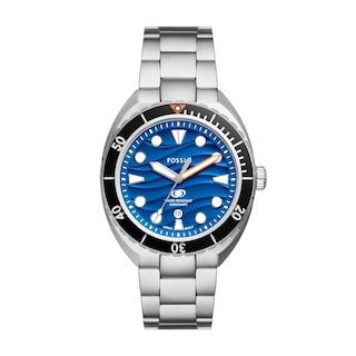 Foto 1 | Reloj Fossil Breaker Fs6064 Quartz Con Carcasa Plateada De 42 Mm Para Hombre - Venta Internacional.