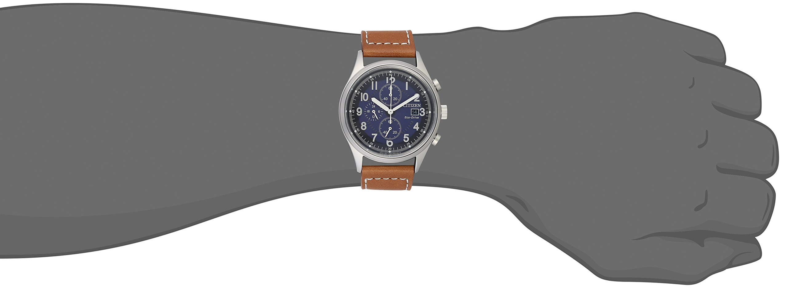 Foto 4 pulgar | Reloj Citizen Eco-drive Weekender Garrison Ca0621-05l Para Hombre - Venta Internacional.