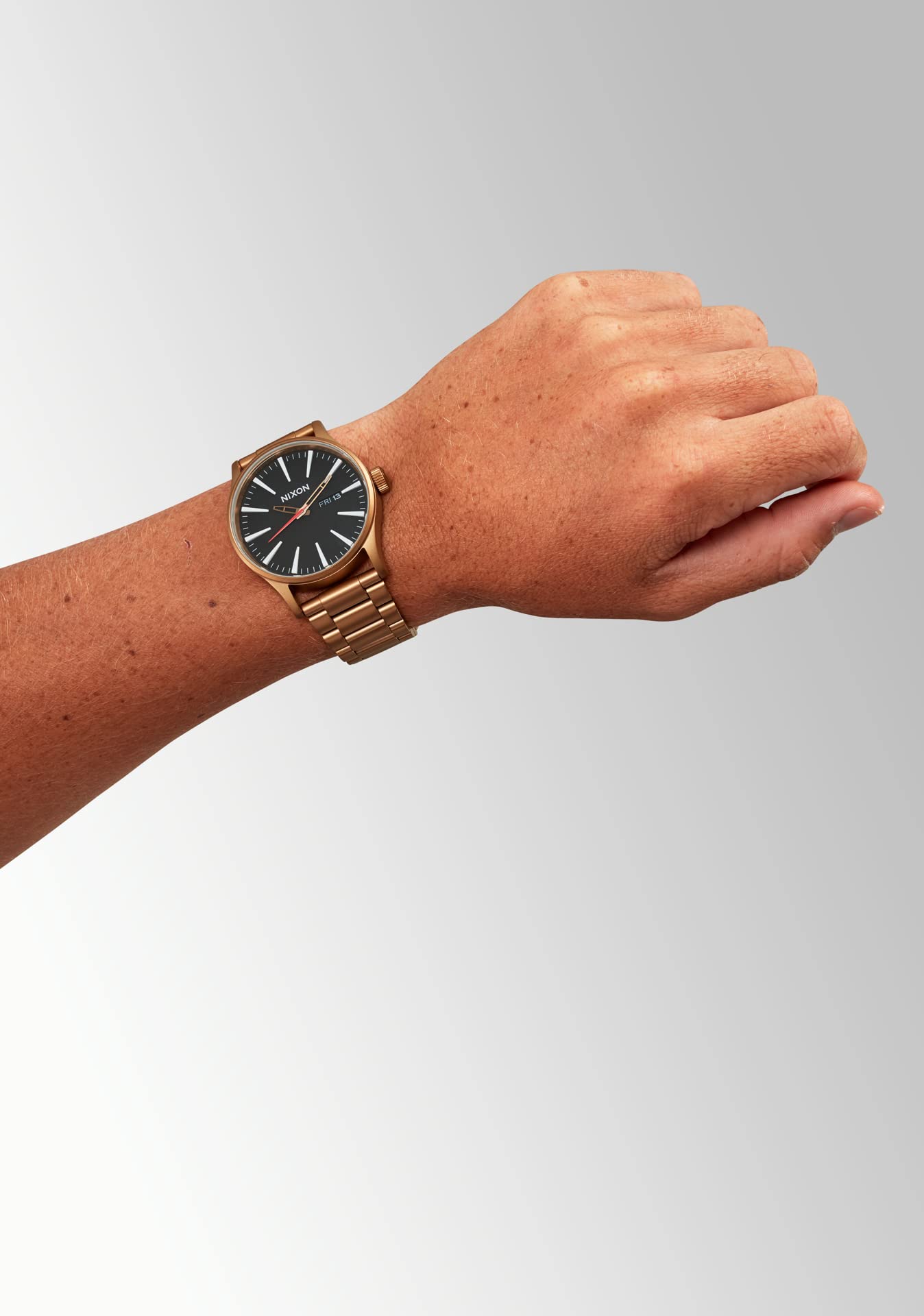 Foto 7 pulgar | Reloj Nixon Sentry Ss A356 Bronze/black 100m Para Hombre - Venta Internacional.