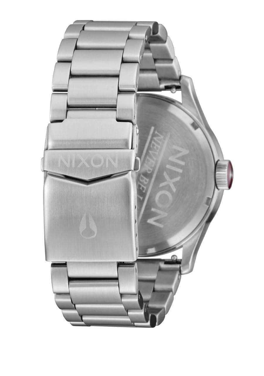 Foto 5 pulgar | Reloj Nixon Sentry Ss A356 Silver/cranberry Para Hombre - Venta Internacional.