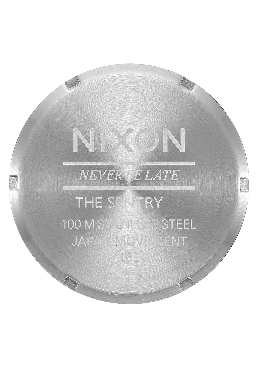 Foto 6 pulgar | Reloj Nixon Sentry Ss A356 Silver/cranberry Para Hombre - Venta Internacional.