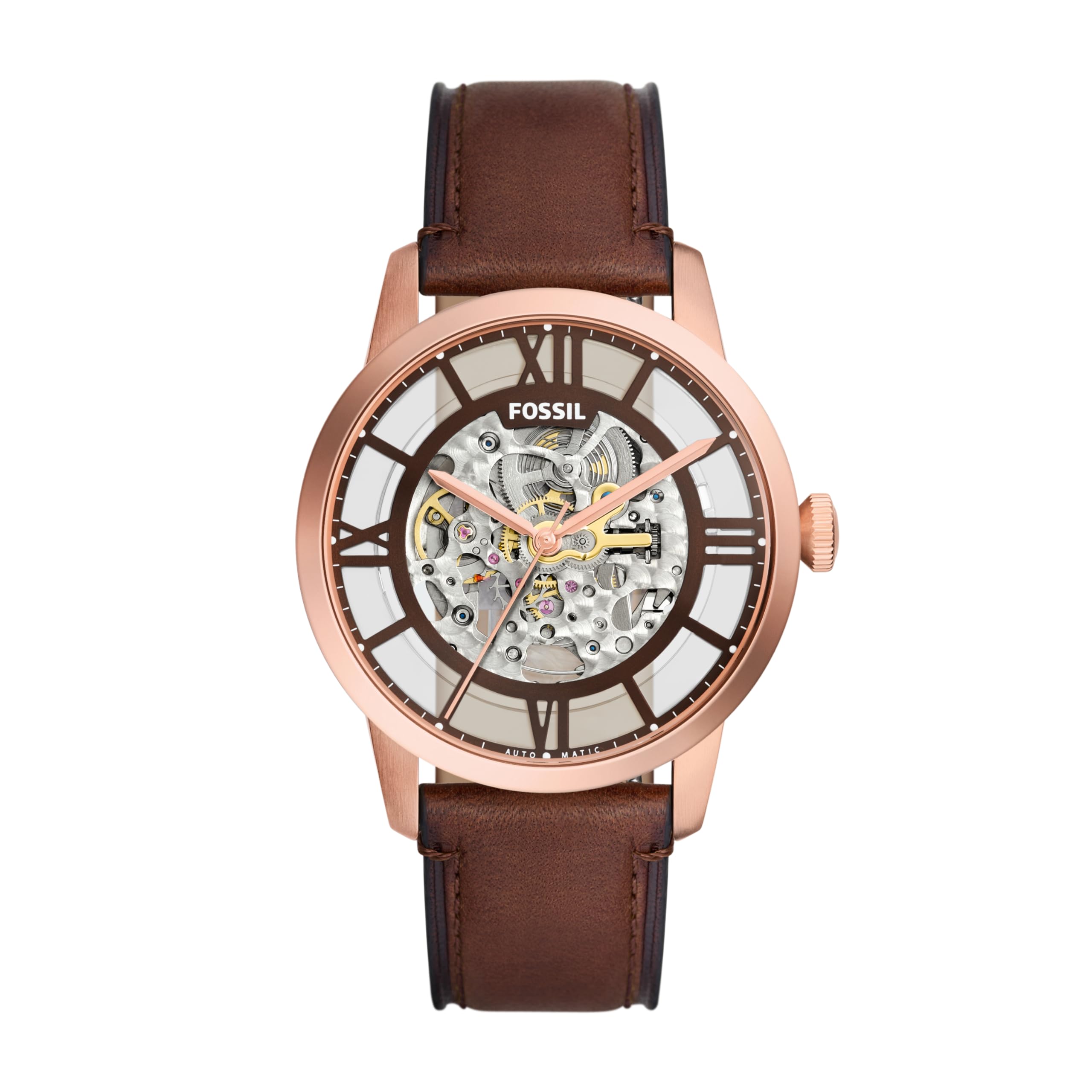 Reloj Fossil Townsman Automatic Para Hombre Me3259 - Oro Rosa - Venta Internacional.
