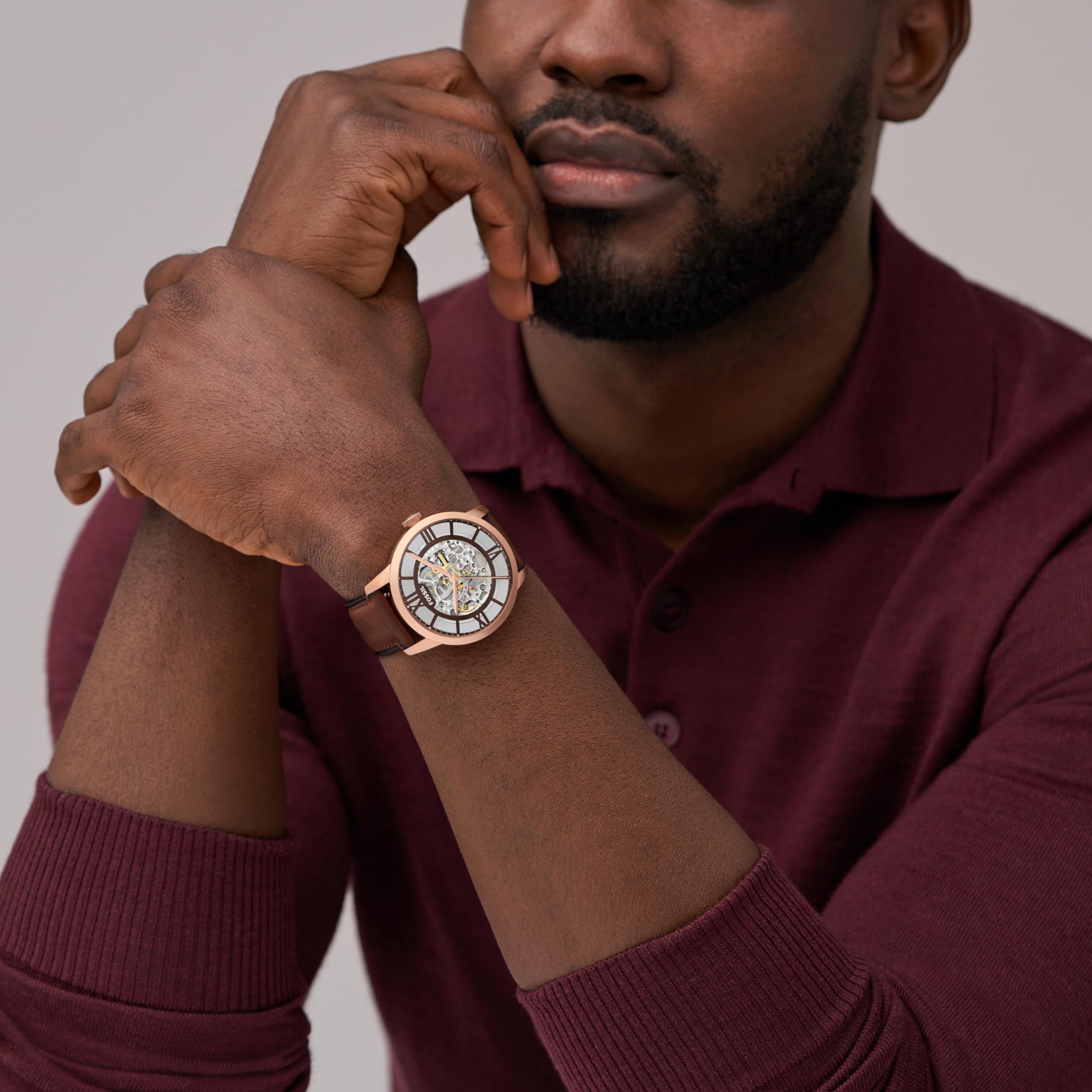Foto 5 | Reloj Fossil Townsman Automatic Para Hombre Me3259 - Oro Rosa - Venta Internacional.