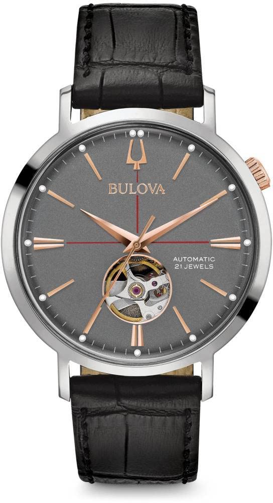 Reloj Bulova Classic Aerojet Automático De 3 Manecillas, 41 Mm, Para Hombre - Venta Internacional.