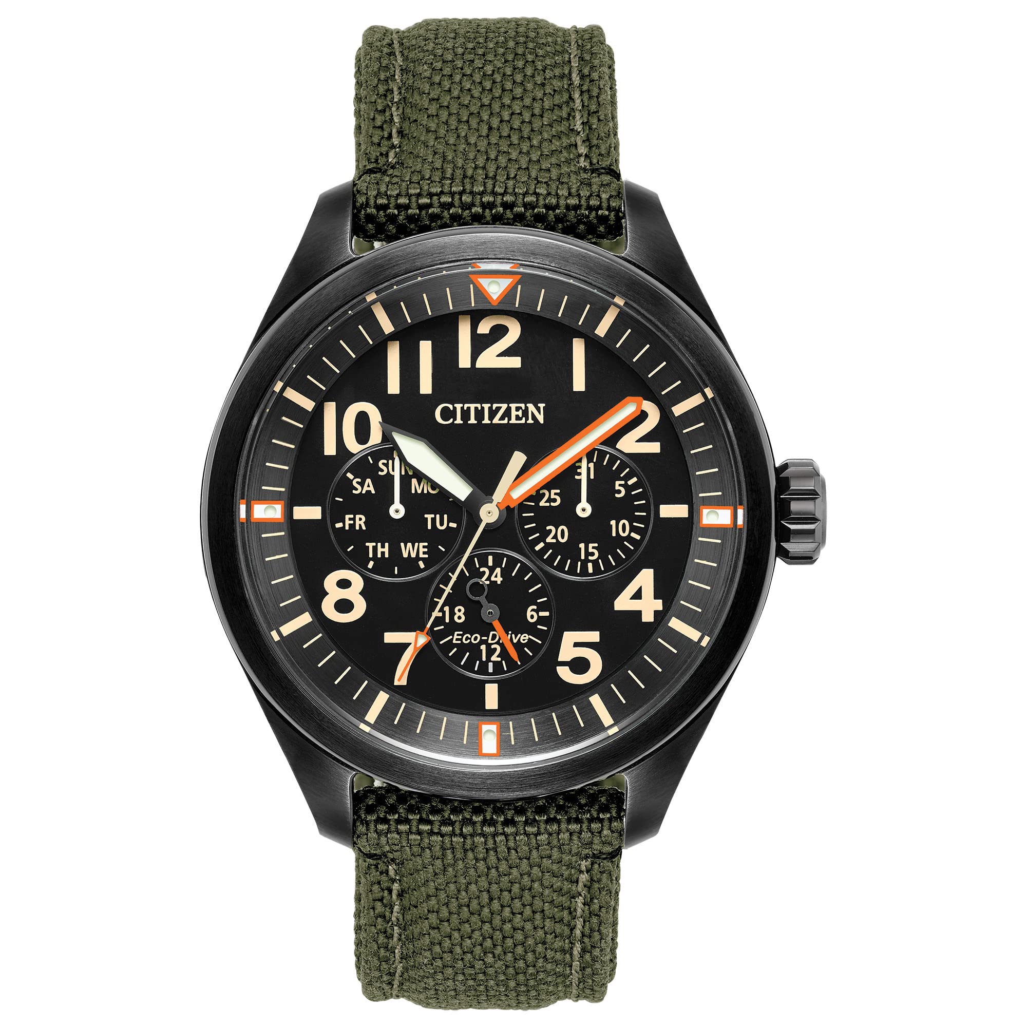 Reloj Citizen Eco-drive Weekender Garrison Bu2055-16e Para Hombre - Venta Internacional.