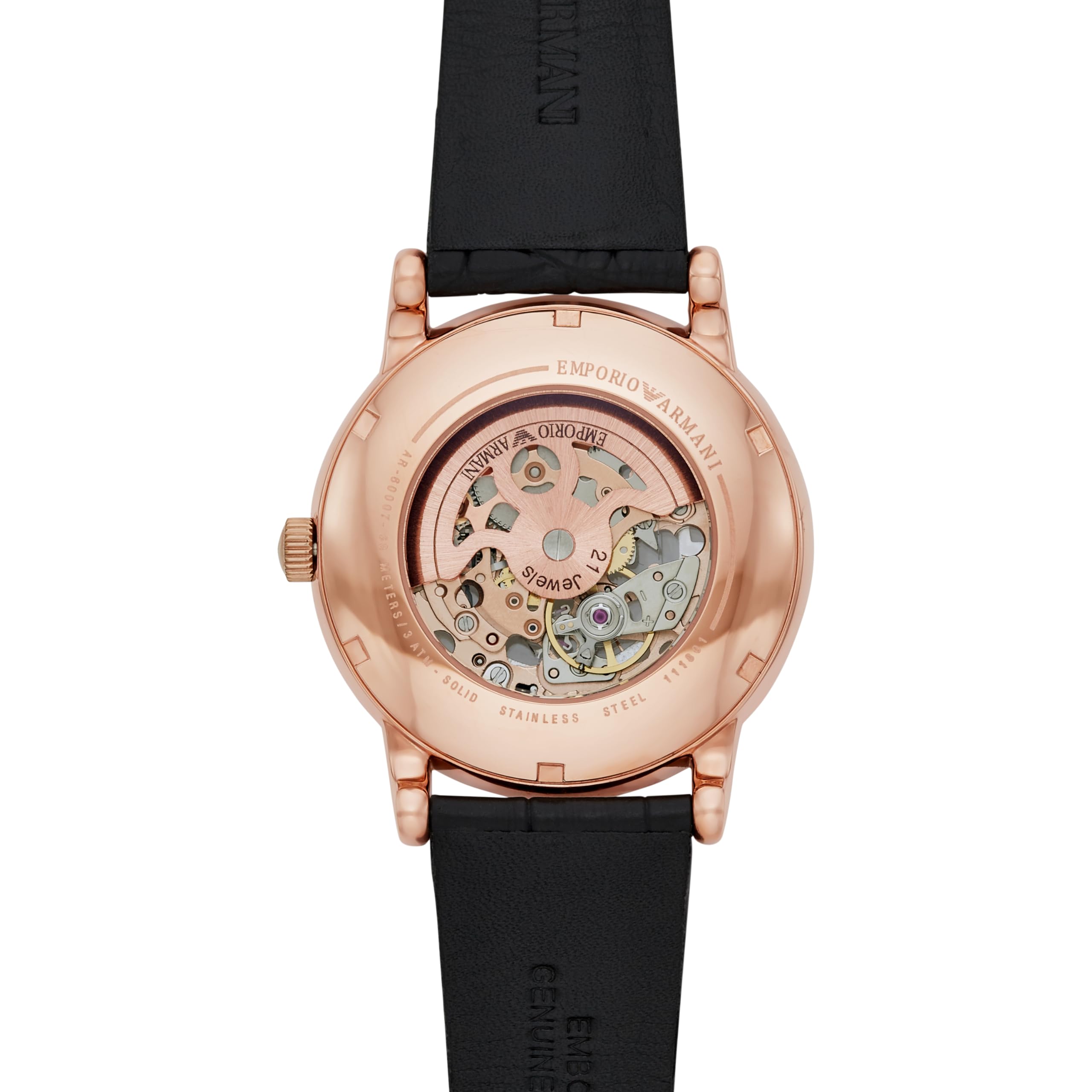 Foto 5 pulgar | Reloj Emporio Armani Ar60007 Automático Para Hombre De Acero Inoxidable - Venta Internacional.