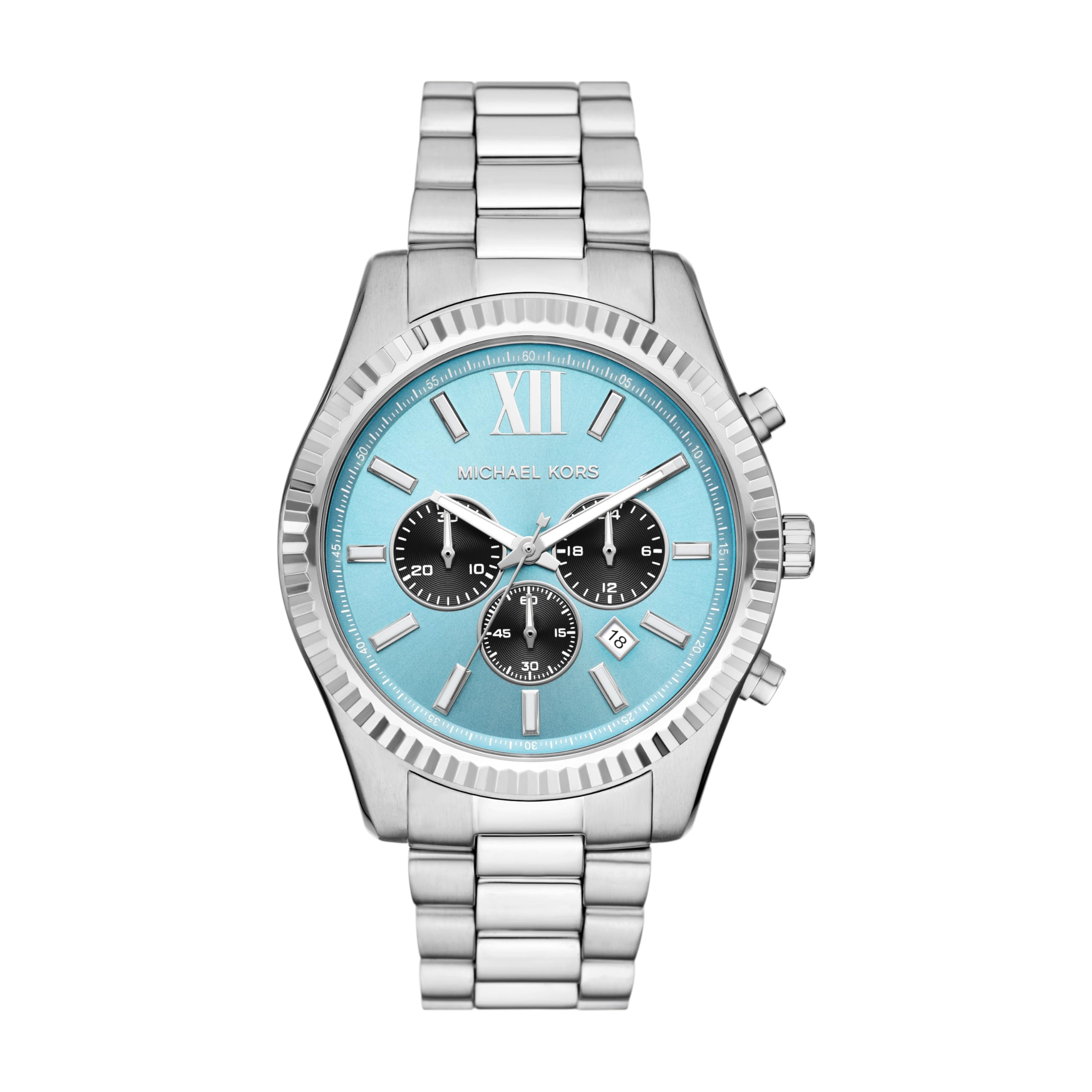 Reloj Michael Kors Lexington Chronograph Mk9165 Para Hombre, 44 Mm - Venta Internacional.