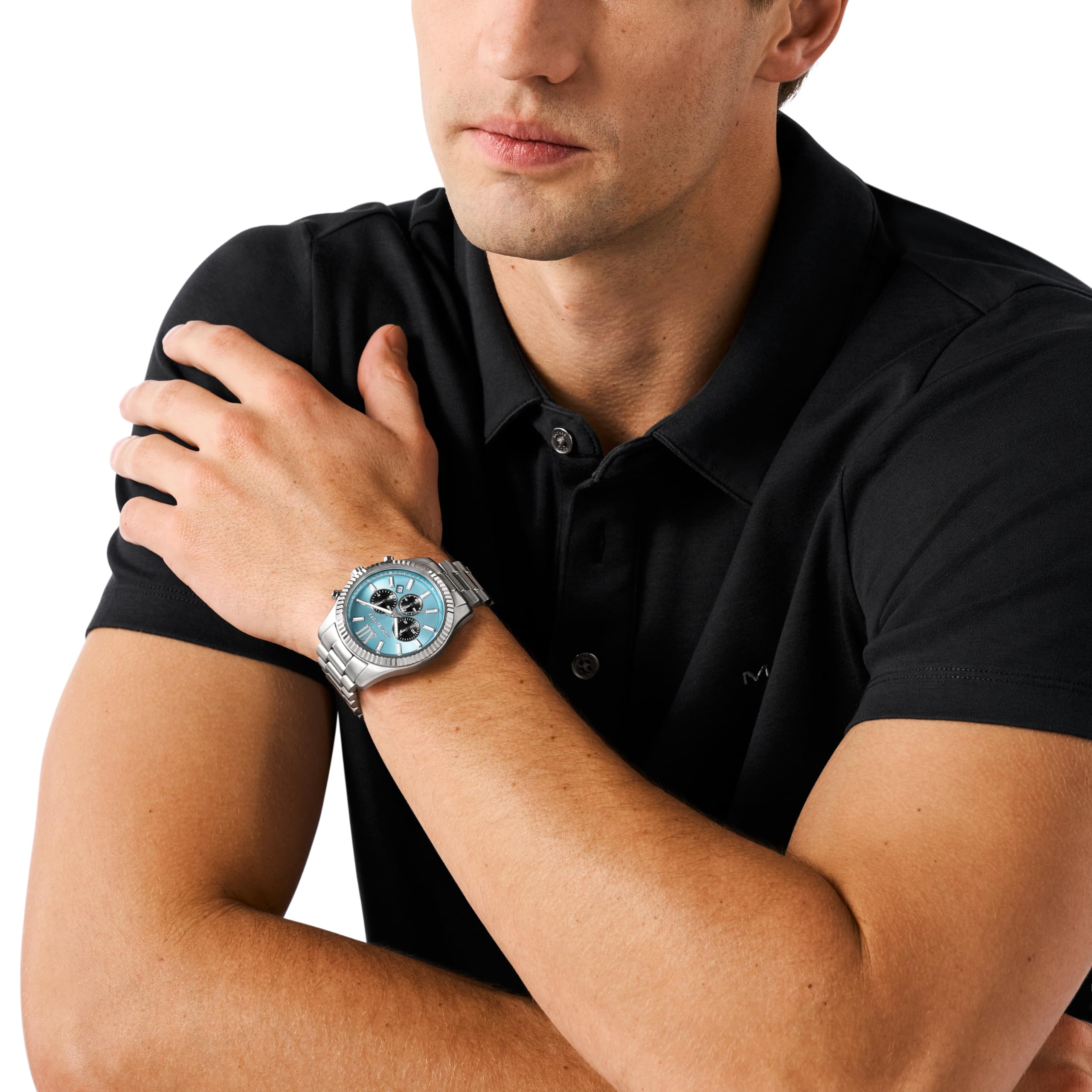 Foto 6 pulgar | Reloj Michael Kors Lexington Chronograph Mk9165 Para Hombre, 44 Mm - Venta Internacional.