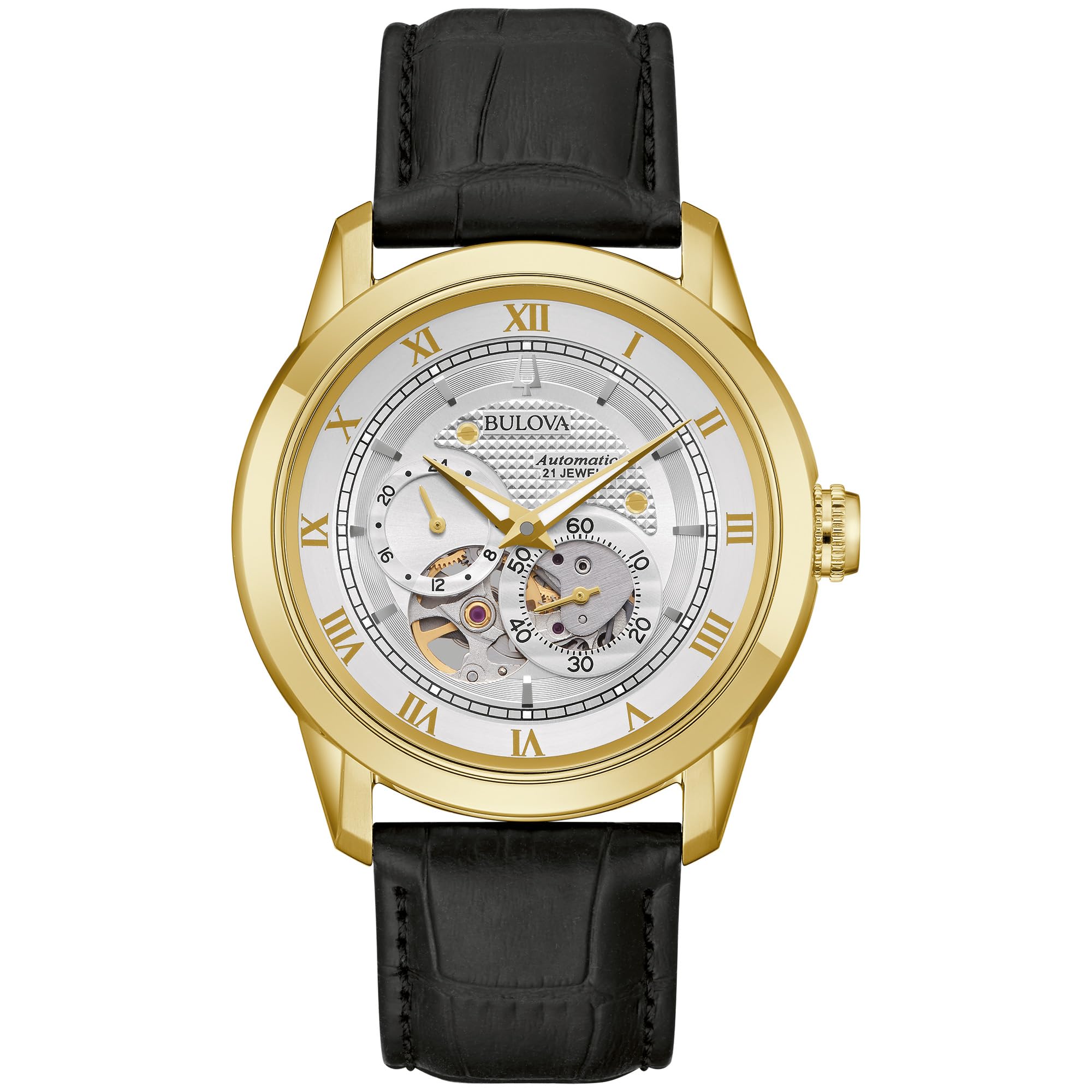 Reloj Bulova Classic Sutton 97a187 De Acero Inoxidable Dorado - Venta Internacional.