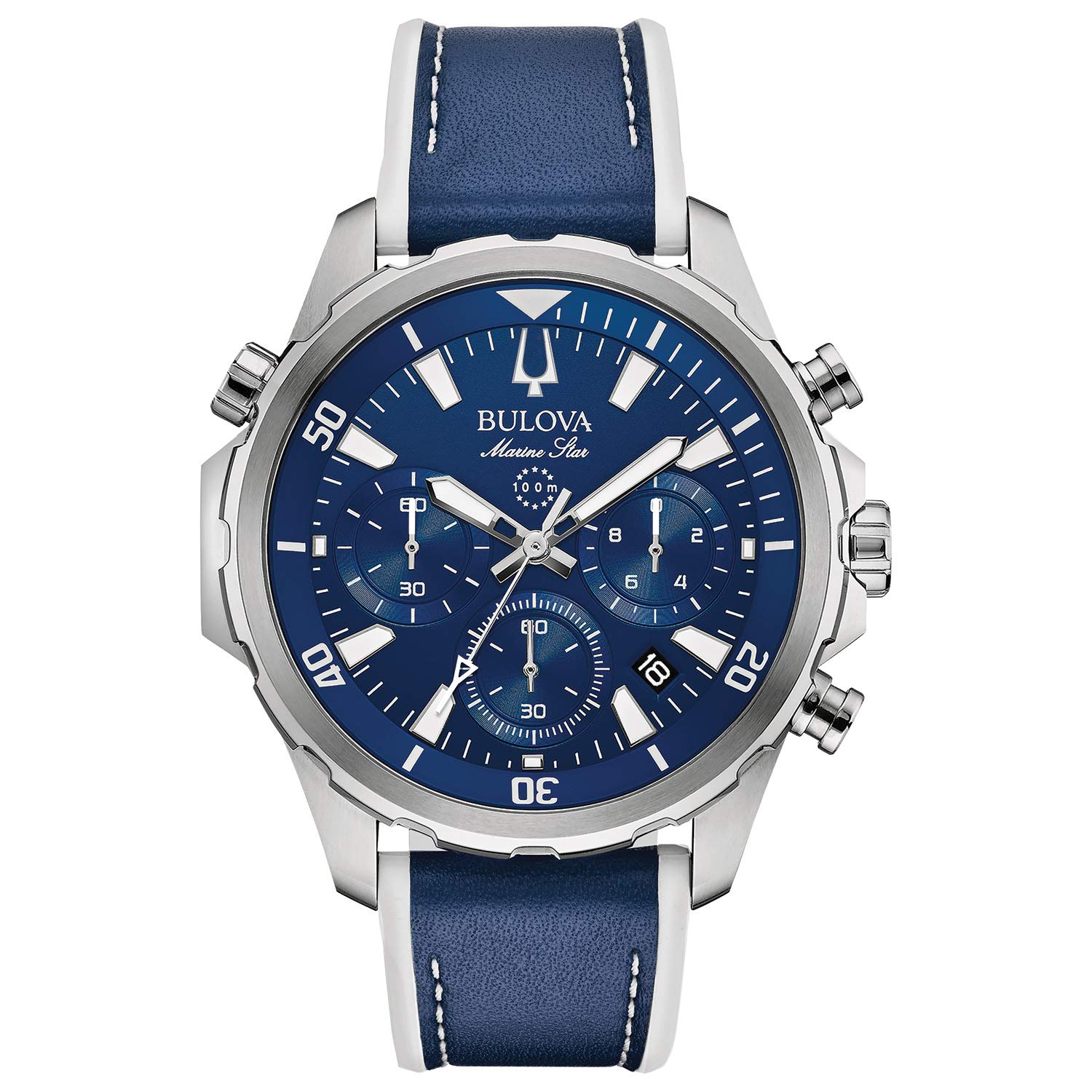 Reloj Bulova Marine Star Series B 96b287 Para Hombre De 43 Mm - Venta Internacional.