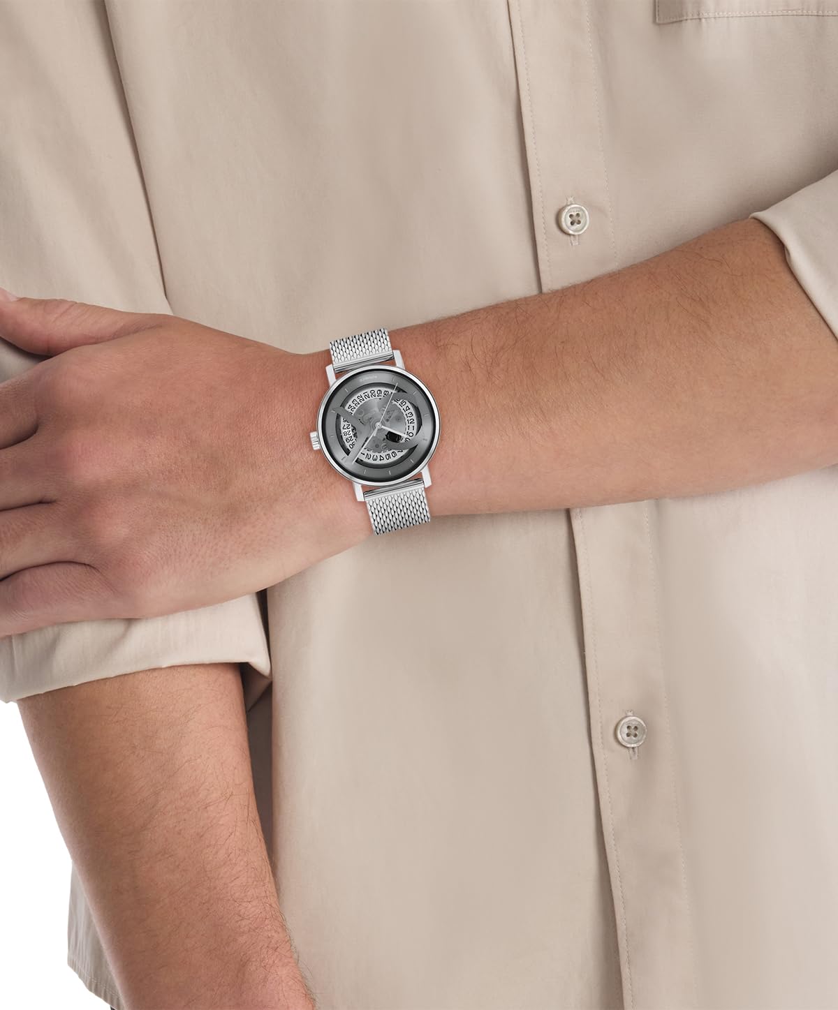 Foto 2 | Reloj Calvin Klein Iconic Para Hombre Automático De Acero Inoxidable De 40 Mm - Venta Internacional.