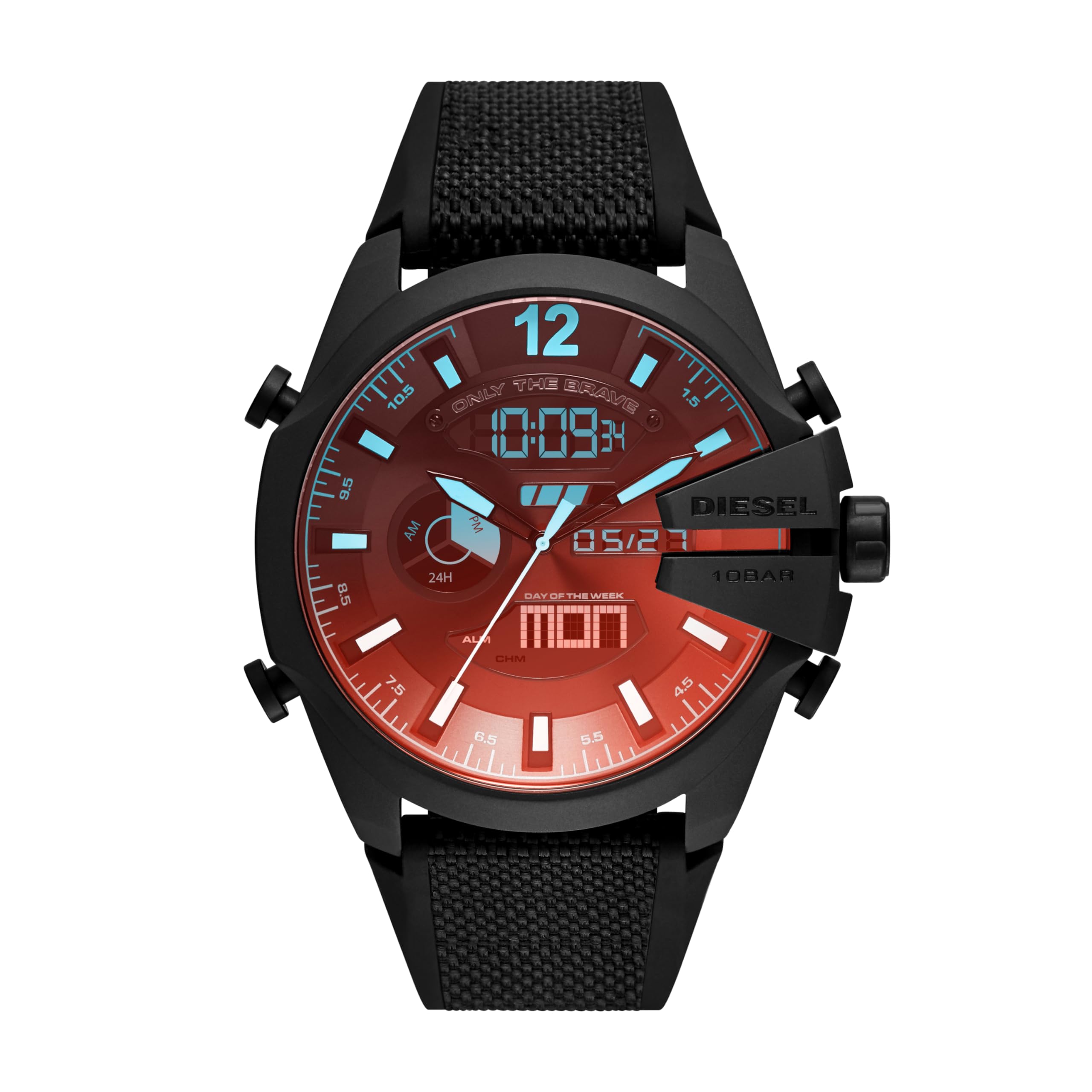 Reloj Diesel Mega Chief Dz4548 Analógico-digital Para Hombre - Venta Internacional.