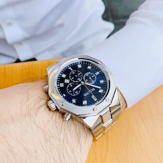Foto 5 | Reloj Bulova Classic Diamond Con 6 Manecillas, Cronógrafo De 44 Mm Para Hombre - Venta Internacional.