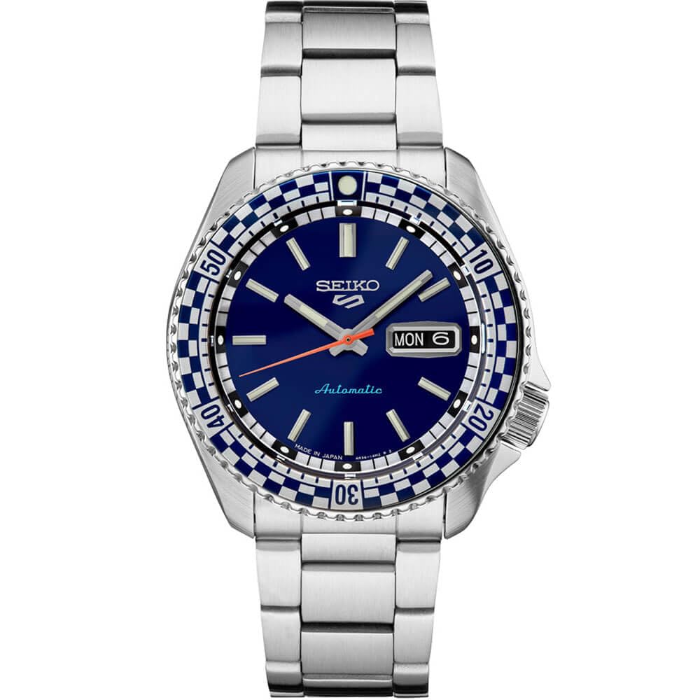 Foto 1 | Reloj Seiko 5 Sports Special Edition Srpk65 Azul para Hombre - Venta Internacional