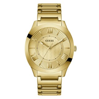 Foto 1 | Reloj Guess Para Hombre, Pulsera Dorada De 44 Mm Con Esfera Color Champán - Venta Internacional.