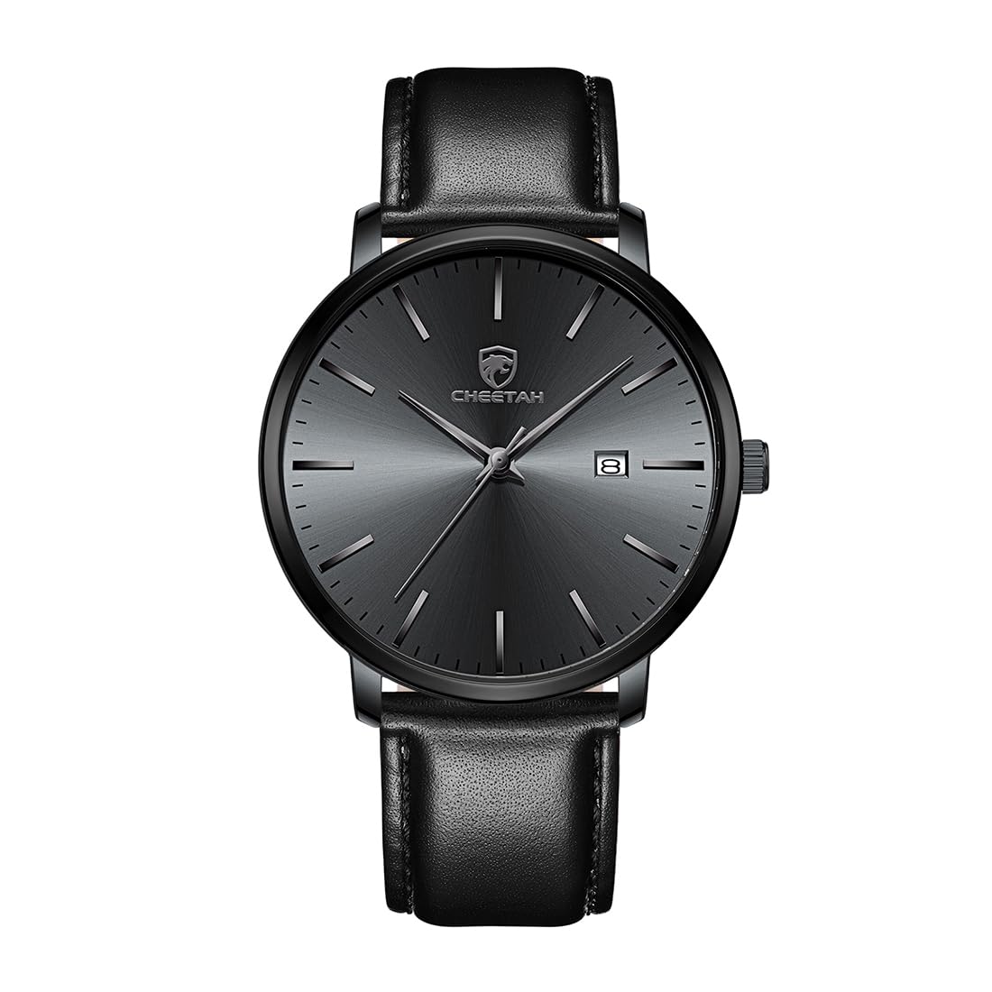 Foto 2 pulgar | Reloj Cheetah Minimalist Waterproof Quartz Para Hombre Negro - Venta Internacional.