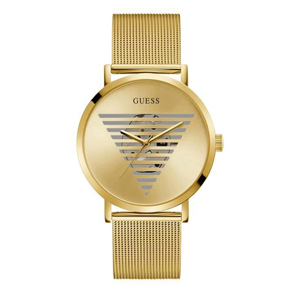 Foto 2 pulgar | Reloj Guess Para Hombre, Caja De 44 Mm, Esfera Champán, Resistente Al Agua - Venta Internacional.