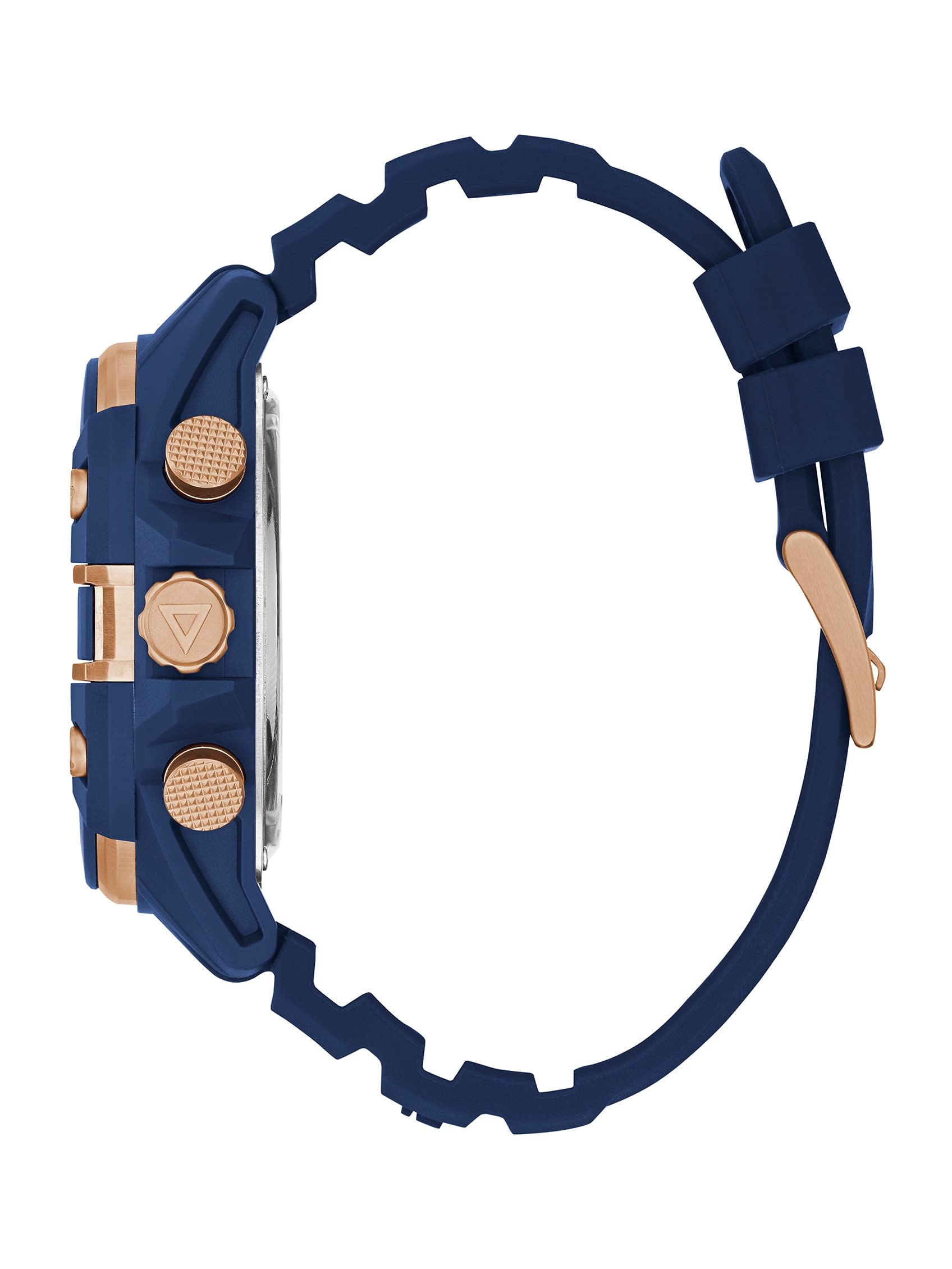 Foto 3 pulgar | Reloj Guess Gw0269g2 De Policarbonato De Cuarzo Para Hombre, Azul - Venta Internacional.