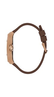 Foto 4 | Reloj Guess Para Hombre, Caja De 43 Mm, Color Café Y Acero Inoxidable - Venta Internacional.