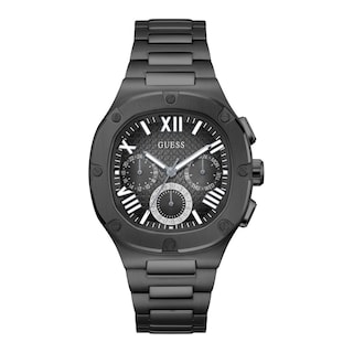 Foto 1 | Reloj Guess Para Hombre, 42 Mm, Caja Negra De Acero Inoxidable - Venta Internacional.