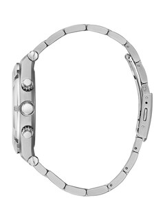 Foto 2 | Reloj Deportivo Multifunción Guess Para Hombre, 44 Mm, Tono Plateado - Venta Internacional.