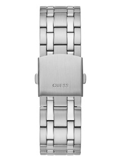 Foto 3 | Reloj Deportivo Multifunción Guess Para Hombre, 44 Mm, Tono Plateado - Venta Internacional.
