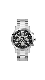Foto 1 | Reloj Guess Para Hombre, Funda De Pulsera Guess, Tono Plateado, 44 Mm - Venta Internacional.