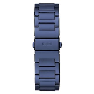 Foto 4 | Reloj Guess Para Hombre, Correa Azul De 42 Mm, Esfera Azul Y Caja De Acero Inoxidable - Venta Internacional.