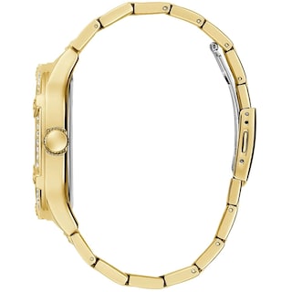 Foto 2 | Reloj Guess Para Hombre Con Caja De Acero Inoxidable De 46 Mm En Tono Dorado - Venta Internacional.