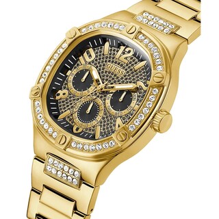 Foto 4 | Reloj Guess Para Hombre Con Caja De Acero Inoxidable De 46 Mm En Tono Dorado - Venta Internacional.