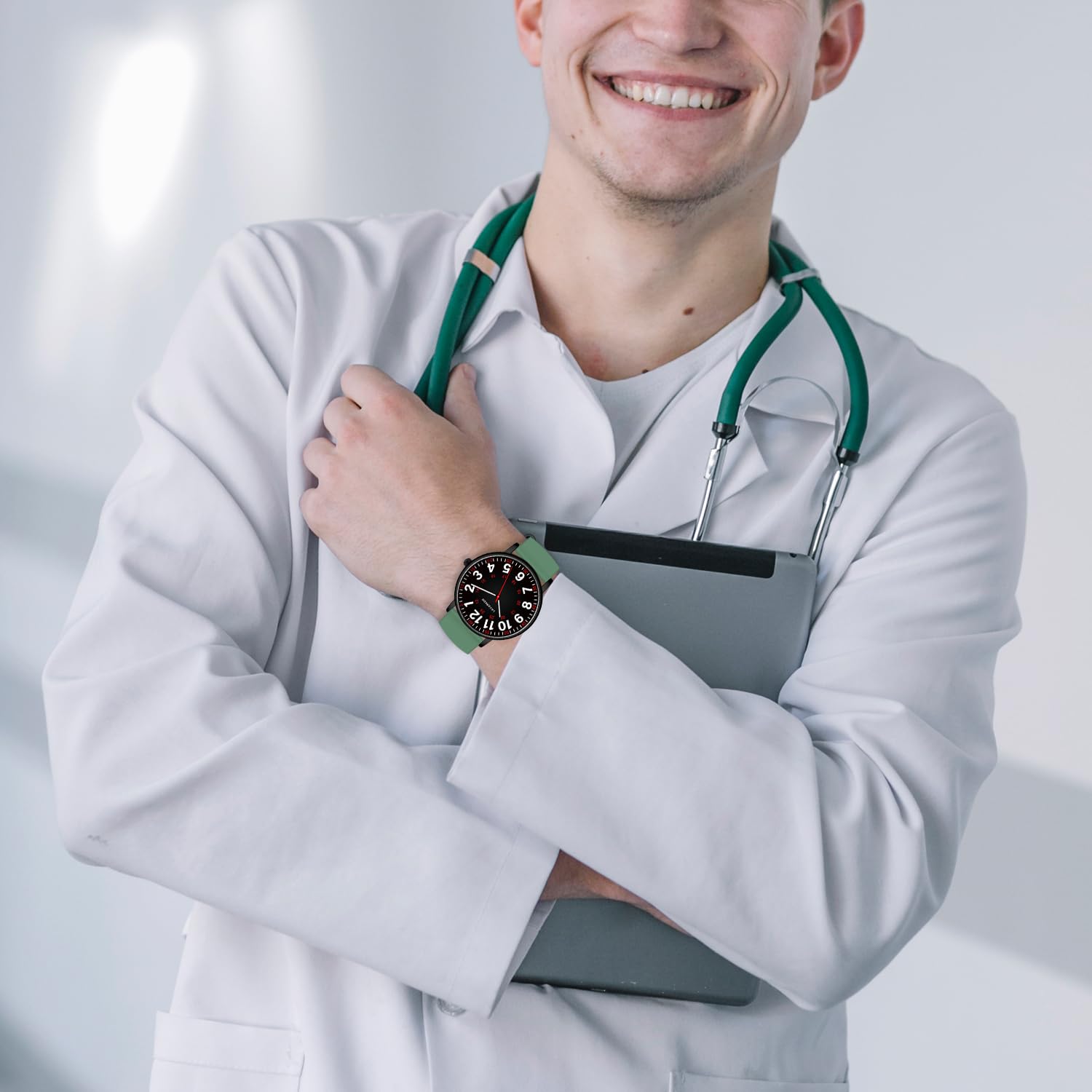 Foto 6 pulgar | Reloj Bomieux Nurse Para Enfermeras, Médicos Y Estudiantes, A Prueba De Agua - Venta Internacional.