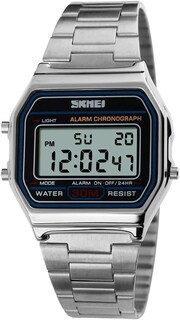 Foto 1 | Reloj Digital Sne De Acero Inoxidable Resistente Al Agua Para Hombre - Venta Internacional.