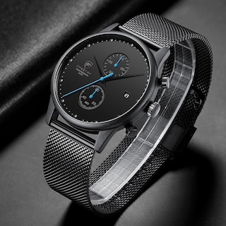 Foto 4 | Reloj Cheetah Cronógrafo Analógico De Cuarzo Resistente Al Agua Para Hombre - Venta Internacional.