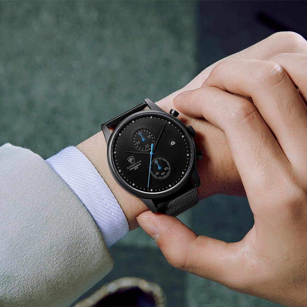 Foto 6 | Reloj Cheetah Cronógrafo Analógico De Cuarzo Resistente Al Agua Para Hombre - Venta Internacional.