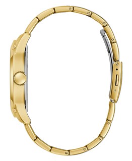 Foto 2 | Reloj Guess Para Hombre Guess Con Correa Dorada Y Caja De 44 Mm - Venta Internacional.