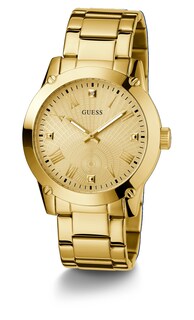 Foto 5 | Reloj Guess Para Hombre Guess Con Correa Dorada Y Caja De 44 Mm - Venta Internacional.