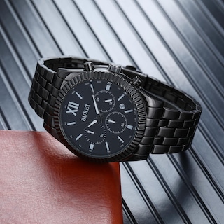 Foto 3 | Reloj Burei De Moda Para Hombre, Analógico, De Acero Inoxidable, 3 Atm - Venta Internacional.