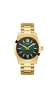 Foto 1 | Reloj Guess Para Hombre, Pulsera Dorada, Caja De 44 Mm, Esfera Verde - Venta Internacional.