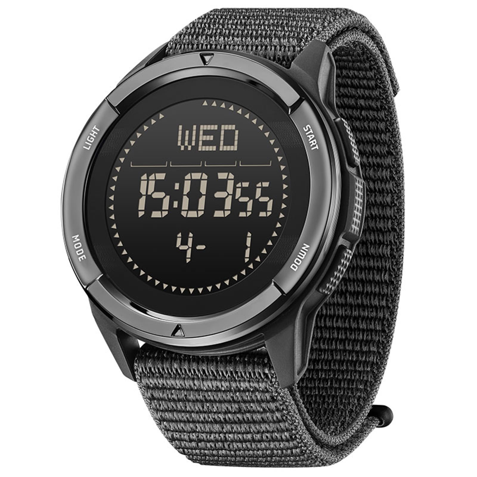Foto 2 pulgar | Reloj North Edge De Fibra De Carbono Para Hombre, Resistente Al Agua, 50 M - Venta Internacional.