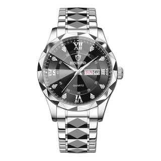 Foto 1 | Reloj Impermeable Que Brilla En La Oscuridad Con Doble Calendario Para Hombre, 43 Mm - Venta Internacional.