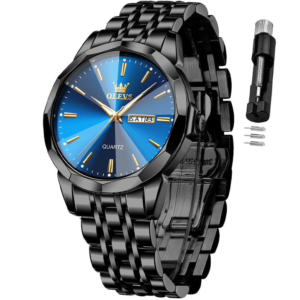Foto 2 pulgar | Reloj Olevs Simple Business Dress Analog Quartz Para Hombre - Venta Internacional.