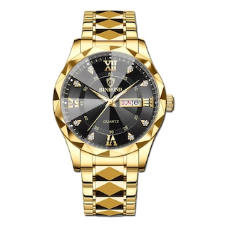 Foto 1 | Reloj Impermeable Que Brilla En La Oscuridad Con Doble Calendario Para Hombre, 43 Mm - Venta Internacional.