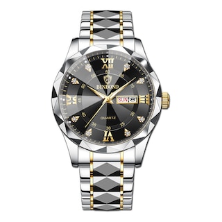 Foto 1 | Reloj Impermeable Que Brilla En La Oscuridad Con Doble Calendario Para Hombre, 43 Mm - Venta Internacional.