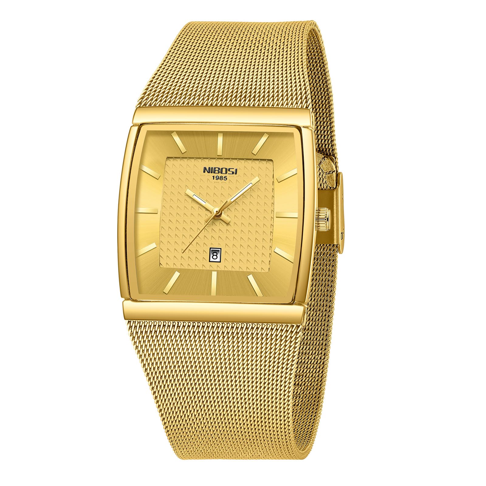 Reloj Nibosi Business Square Military Waterproof Para Hombre - Venta Internacional.